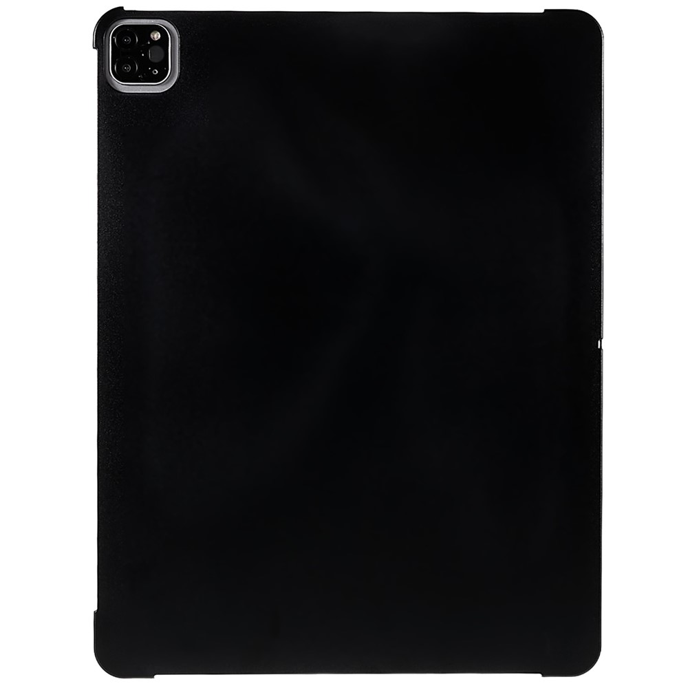 For Apple iPad Pro 12.9 (2018) / (2020) / (2021) / (2022) Light Thin Hard PC Tablet Case Solid Color Anti-scratch Cover - Black