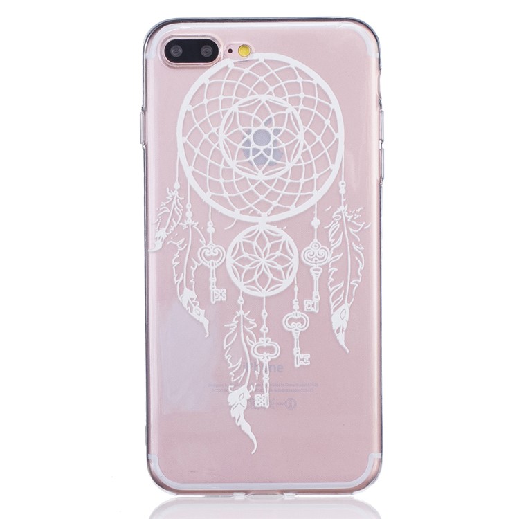 

Embossing Patterned TPU Case Skin Cover for iPhone 8 Plus / 7 Plus 5.5 Inch - Windbell