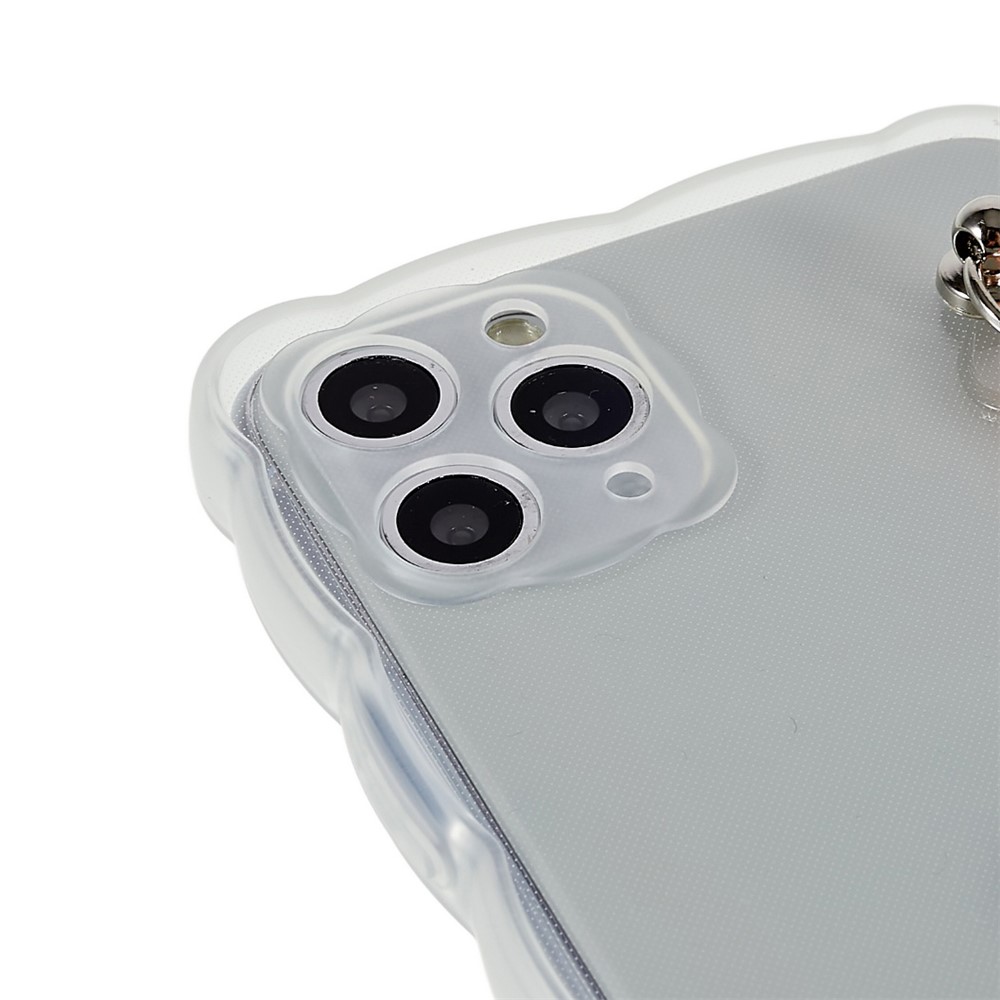 Anti-Drop Protective Case for iPhone 11 Pro Max 6.5 inch Precise Cutout TPU Phone Shell Scratch Resistant Phone Cover with Strap - Colorful Strap-6