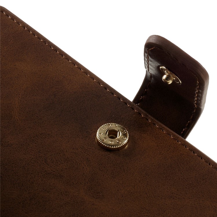 MERCURY GOOSPERY Mansoor Portafoglio Portafoglio in pelle per iPhone 8 / 7 da 4,7 pollici - Marrone-9