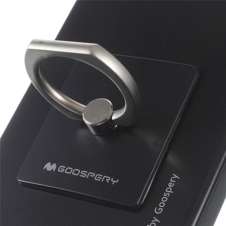 MERCURY GOOSPERY Für Iphone SE 5s 5 Ich JELLY Kickstand Fingerring TPU Fall - Schwarz-8