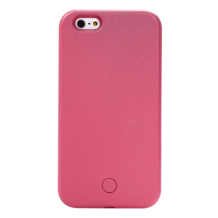 LED Illuminated Light Up Selfie Hard Cover Case for iPhone 6s 6 4.7 - Rose-3