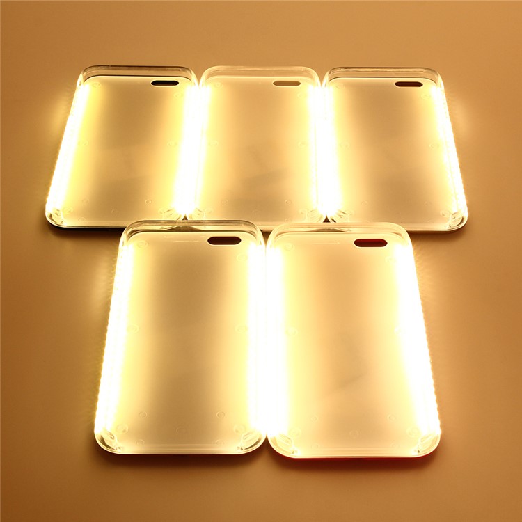 LED Illuminated Light Up Selfie Hard Cover Case for iPhone 6s 6 4.7 - Rose-8