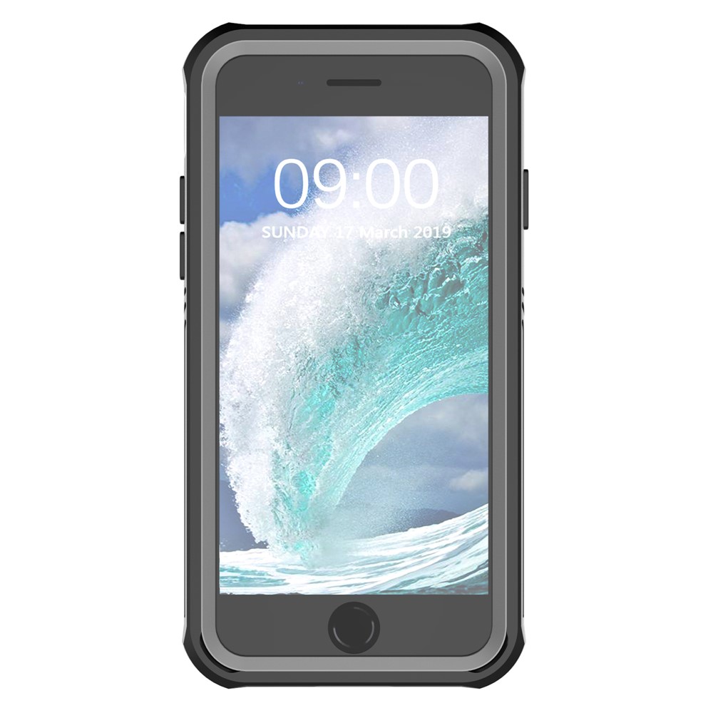 For iPhone SE (2022)/(2020)/iPhone 8/7/6s/6 4.7-inch Full Protection Anti-drop PC Phone Case with PET Screen Protector-2