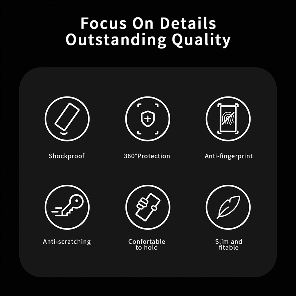 MOFI for iPhone 14 Pro 6.1 inch Anti-fingerprint Soft TPU Back Cover Brushed Surface Anti-oil Carbon Fiber Phone Case - Black-3