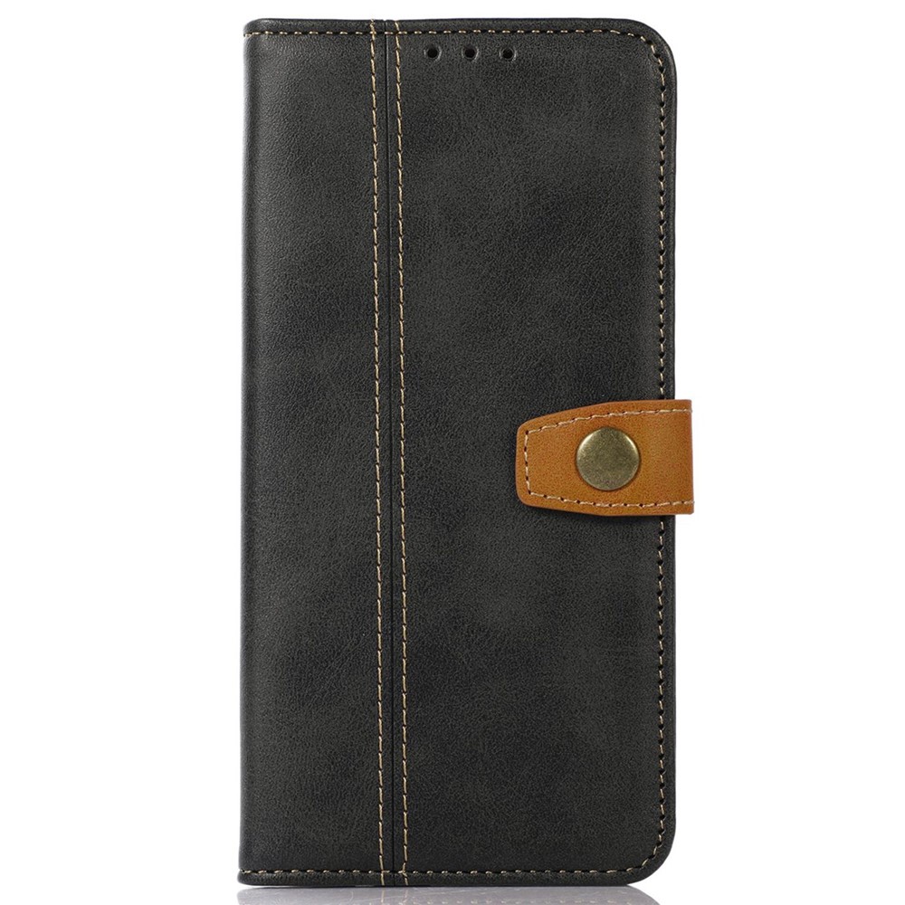 For iPhone 14 Pro 6.1 inch Wallet Case PU Leather Stand Magnetic Protective Folio Flip Cover - Black-6
