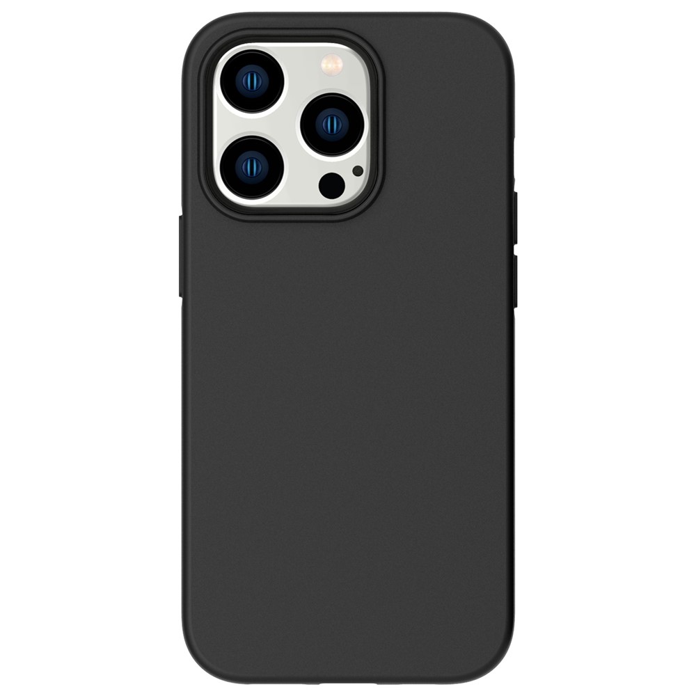 For iPhone 14 Pro 6.1 inch Anti-Scratch Soft TPU Cover Matte Finish Lightweight Phone Cover-2