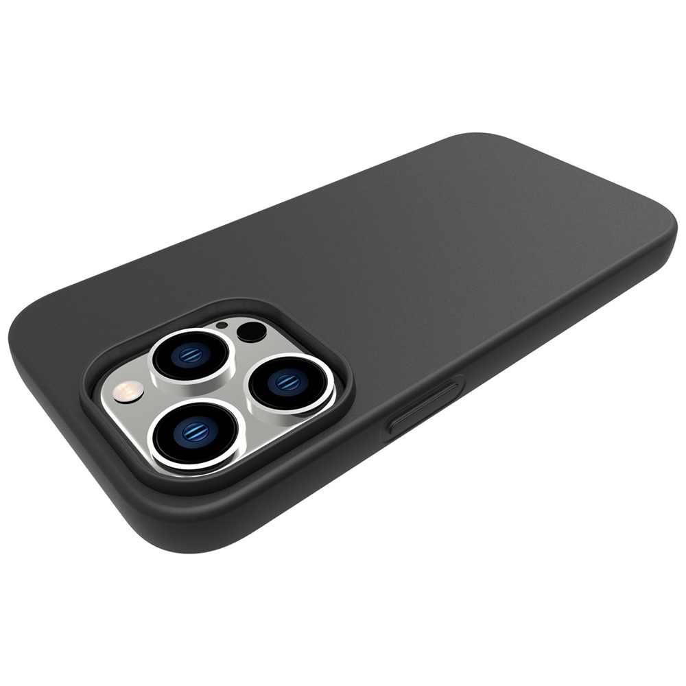 For iPhone 14 Pro 6.1 inch Anti-Scratch Soft TPU Cover Matte Finish Lightweight Phone Cover-4