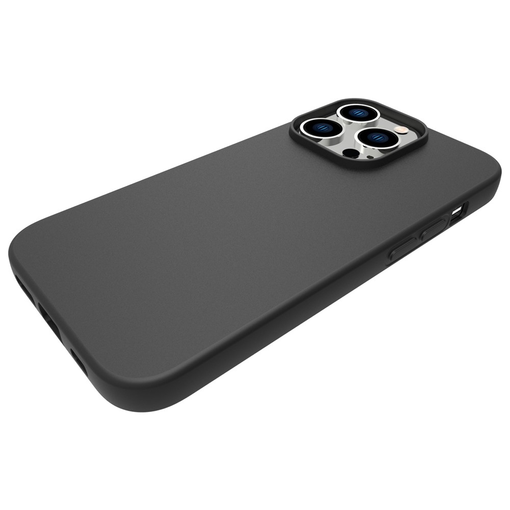 For iPhone 14 Pro 6.1 inch Anti-Scratch Soft TPU Cover Matte Finish Lightweight Phone Cover-5