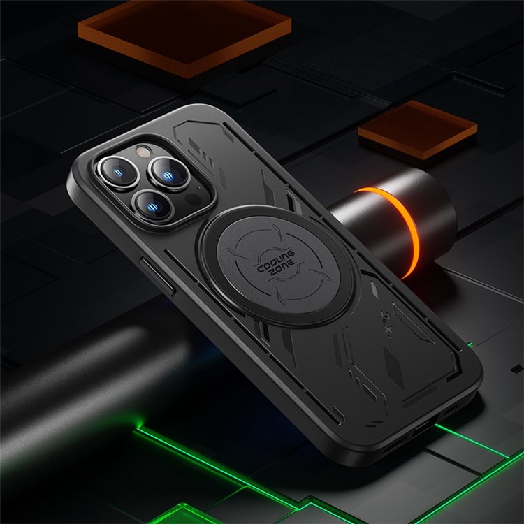 BENKS Magnetic Phone Case for iPhone 13 Pro 6.1 inch Protective Case Hollow Design Anti-Drop Phone Cover-2