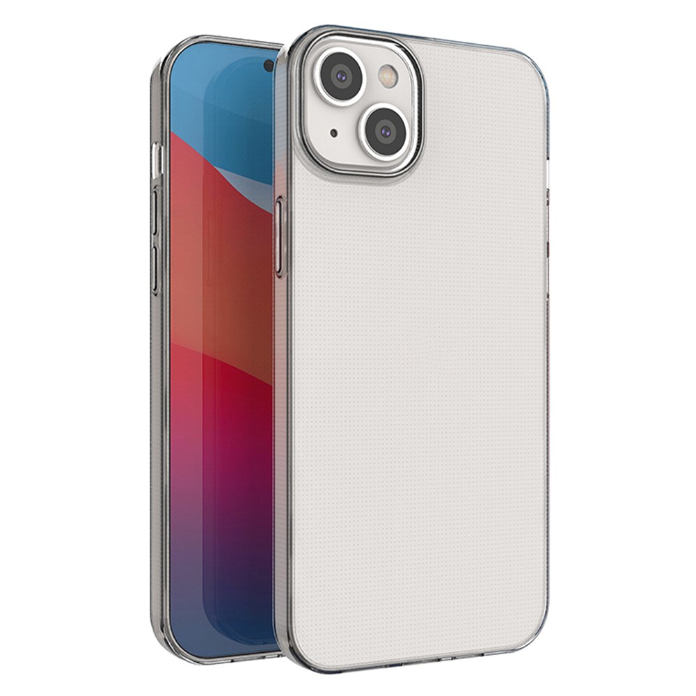 For iPhone 14 Max 6.7 inch Transparent Super Thin 1.0mm Anti-fingerprint Phone Protective Cover Phone Case-2