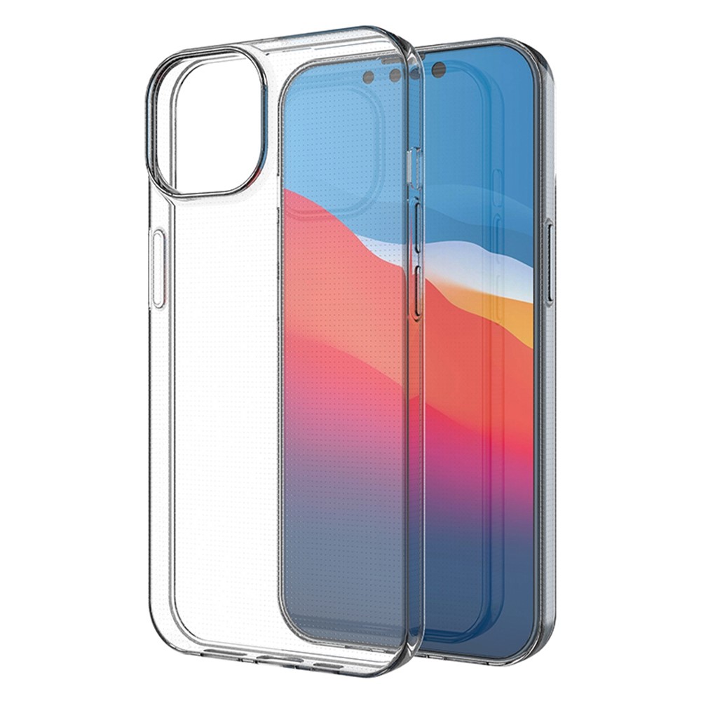 For iPhone 14 6.1 inch TPU Mobile Phone Case 1.0mm Ultra-thin Anti-scratch Phone Protection Cover-1