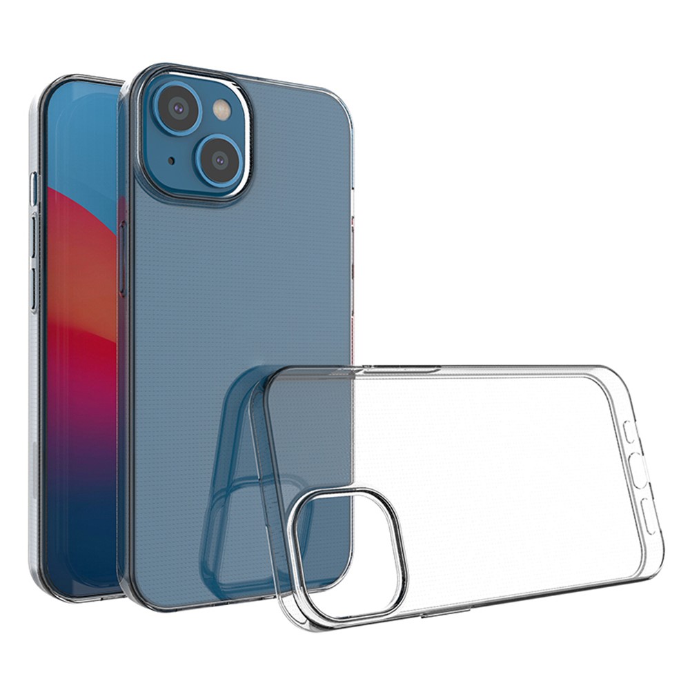 For iPhone 14 6.1 inch TPU Mobile Phone Case 1.0mm Ultra-thin Anti-scratch Phone Protection Cover-3