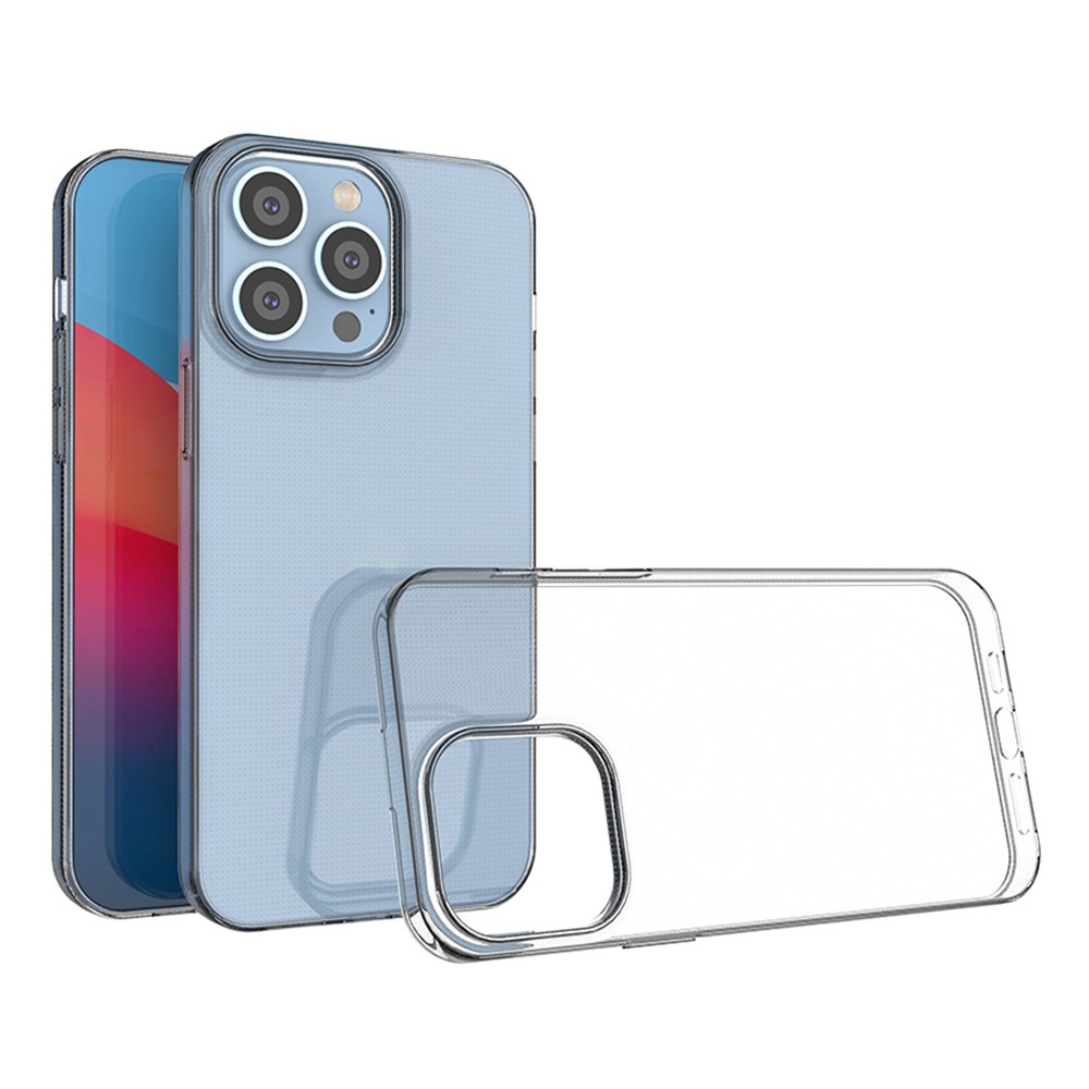 Transparent TPU Case for iPhone 14 Pro Max 6.7 inch, 1.0mm Ultra-thin Drop-proof Phone Protective Cover-3