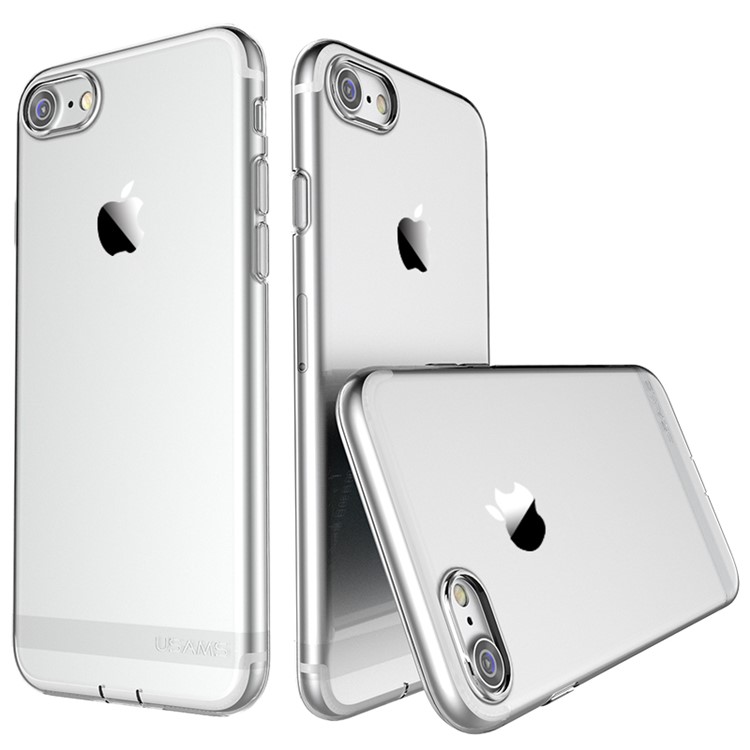 

USAMS Primary Color Series Clear TPU Cover for iPhone 7 4.7 inch - Transparent