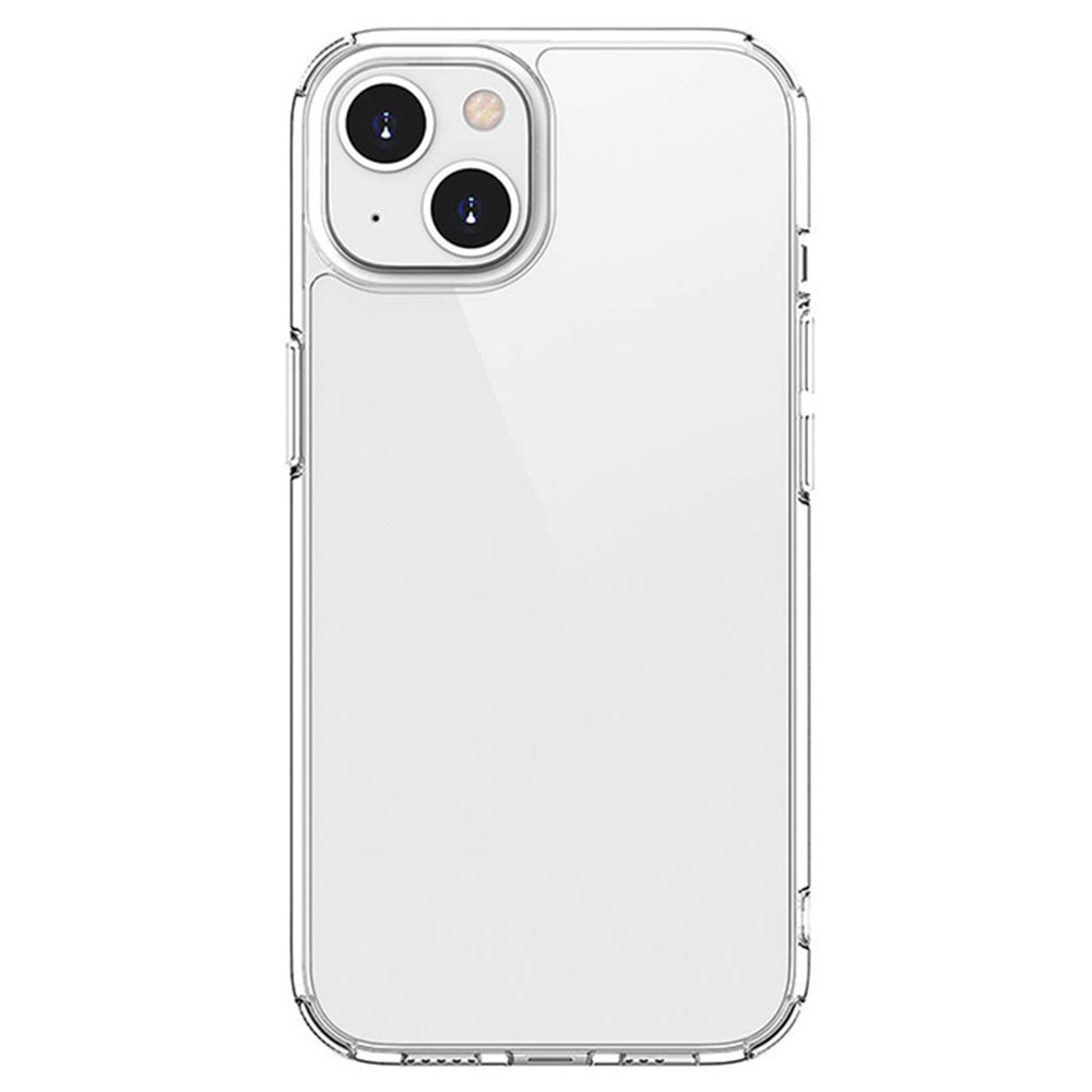 MOCOLO K08 For iPhone 14 Max 6.7 inch Phone Case Scratch-Resistant Protective Cover Soft TPU Frame + Clear PC Back Hybrid Shell-1