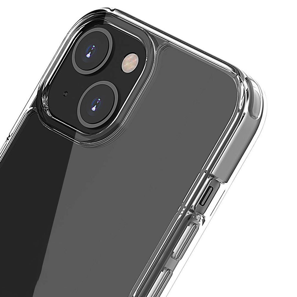 MOCOLO K08 For iPhone 14 Max 6.7 inch Phone Case Scratch-Resistant Protective Cover Soft TPU Frame + Clear PC Back Hybrid Shell-3
