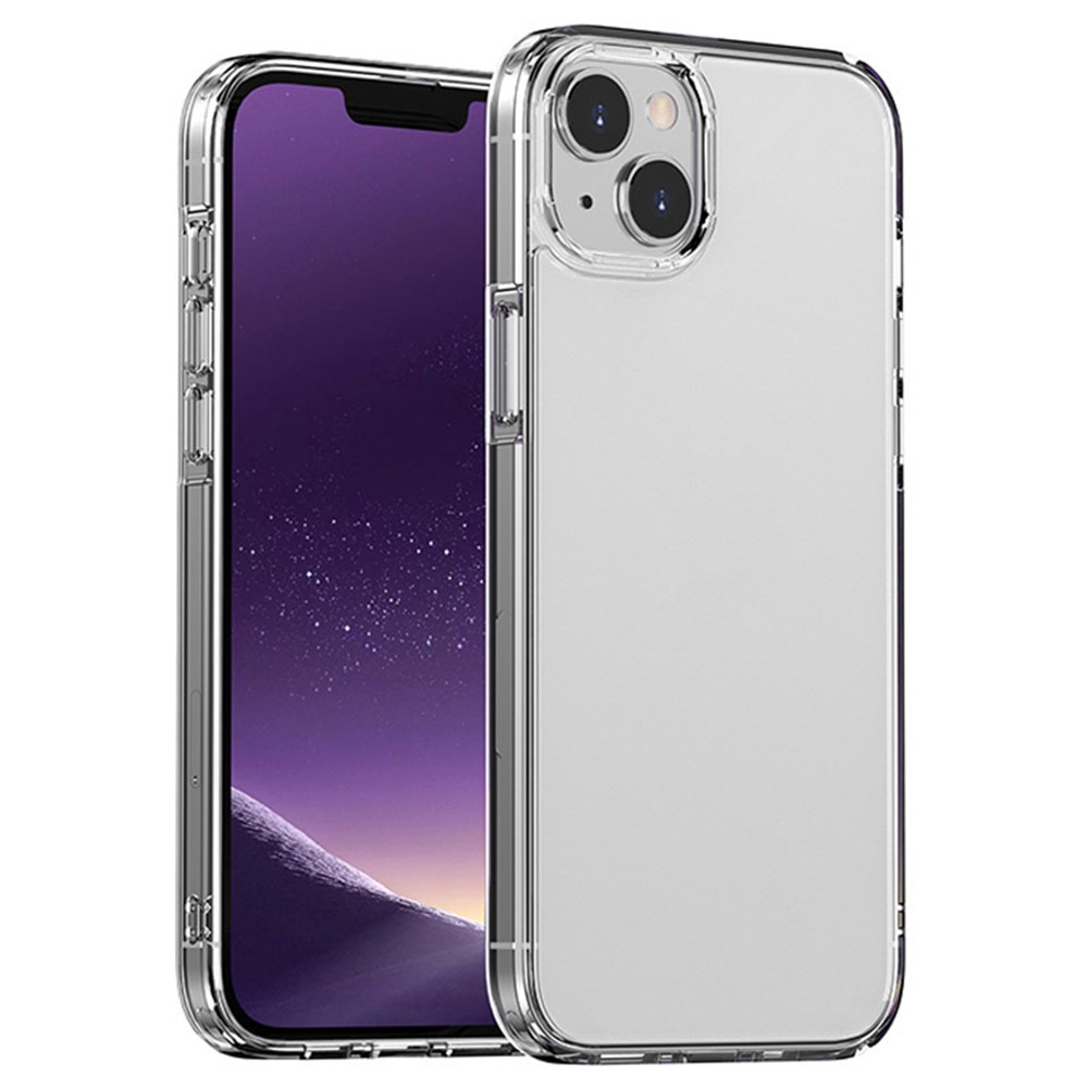 MOCOLO K29 for iPhone 14 6.1 inch Shockproof Drop-proof PC+TPU Matte Back Phone Cover - Transparent-1