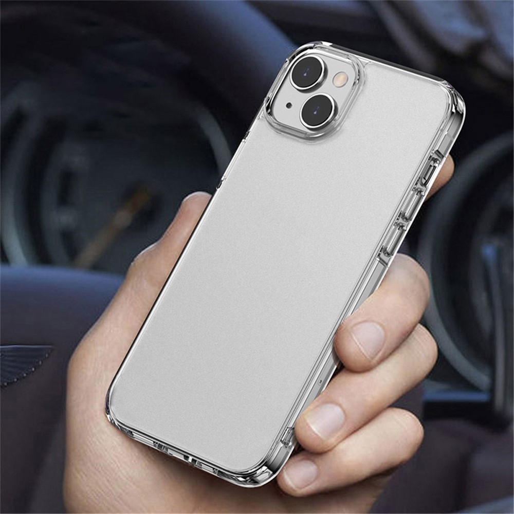 MOCOLO K29 for iPhone 14 6.1 inch Shockproof Drop-proof PC+TPU Matte Back Phone Cover - Transparent-5