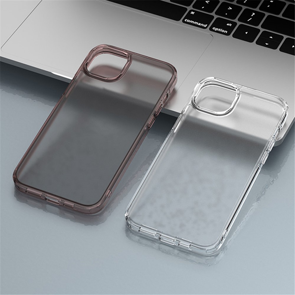 MOCOLO K29 for iPhone 14 6.1 inch Shockproof Drop-proof PC+TPU Matte Back Phone Cover - Transparent-7