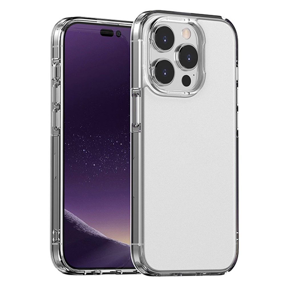 MOCOLO K29 for iPhone 14 Pro Max 6.7 inch Protective Case PC+TPU Matte Anti-fingerprint Cell Phone Cover - Transparent-1