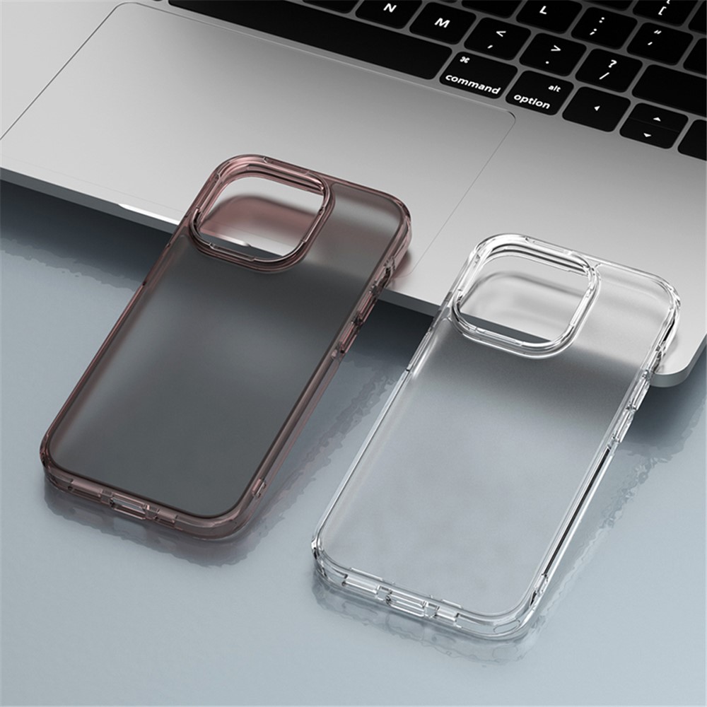 MOCOLO K29 for iPhone 14 Pro Max 6.7 inch Protective Case PC+TPU Matte Anti-fingerprint Cell Phone Cover - Transparent-6