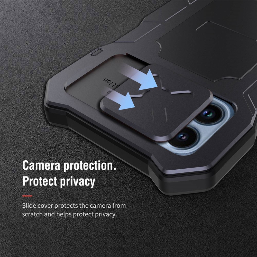 Покупайте Для Iphone 14 Pro Max Metal Frame + Силиконовый Прочный ...