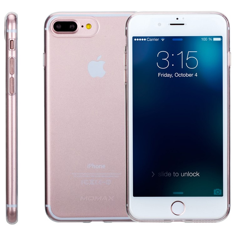 

MOMAX 0.6mm Прозрачный Защитный Чехол TPU Для Iphone 8 Plus / 7 Плюс, iPhone 8 Plus