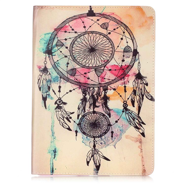 Patterned Leather Case Flip Cover For IPad Pro 4040 Watercolor Beauteous Water Color Dream Catcher Patterned Leather Case Flip Cover For IPad Pro 4040 Watercolor Beauteous Water Color Dream Catcher