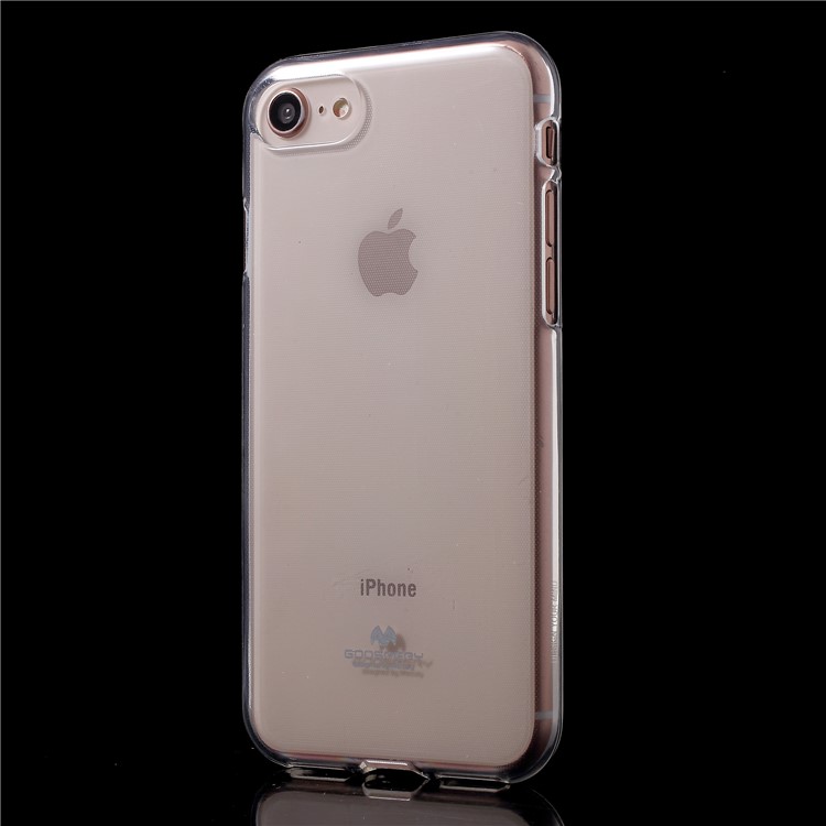 MERCURY GOOSPERY Flash Powder TPU Back Shell for iPhone 8/7 4.7 inch - Transparent-1