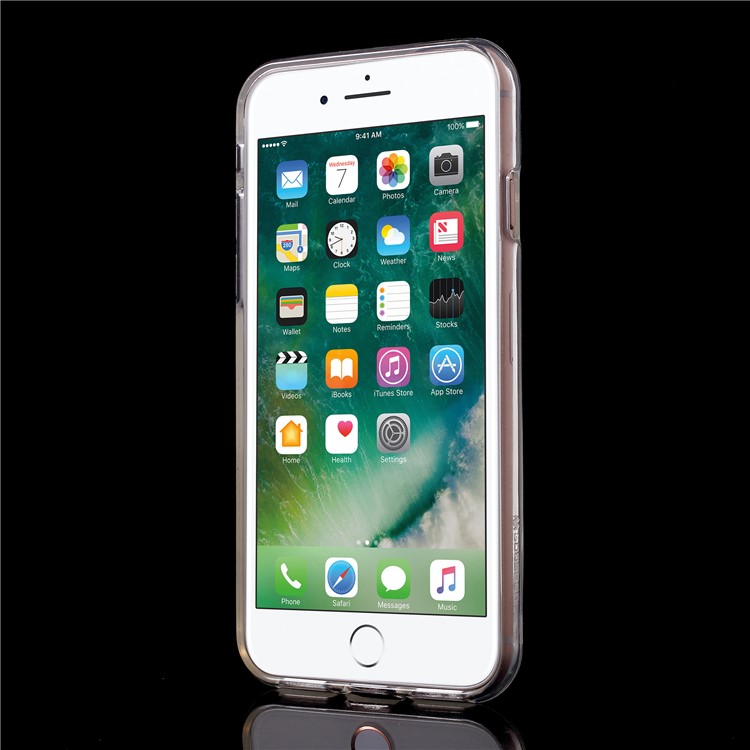 MERCURY GOOSPERY Flash Powder TPU Back Shell for iPhone 8/7 4.7 inch - Transparent-2