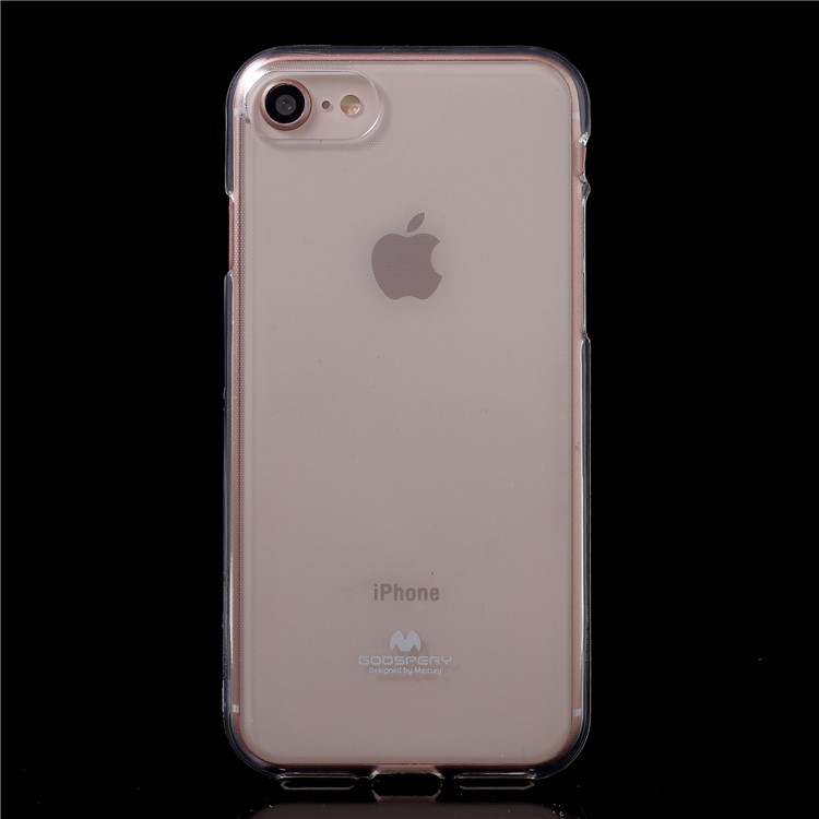 MERCURY GOOSPERY Flash Powder TPU Back Shell for iPhone 8/7 4.7 inch - Transparent-3
