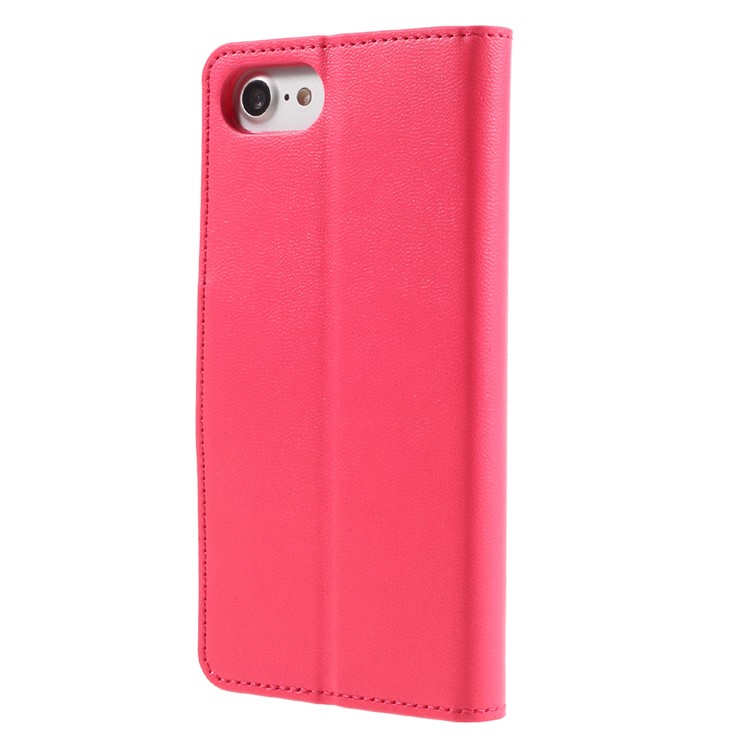 MERCURY GOOSPERY Sonata Diary PU Leather Wallet Case for iPhone 7 - Rose-2