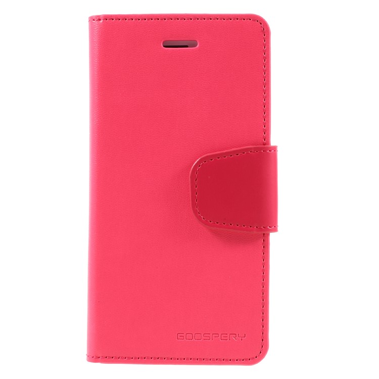 MERCURY GOOSPERY Sonata Diary PU Leather Wallet Case for iPhone 7 - Rose-3
