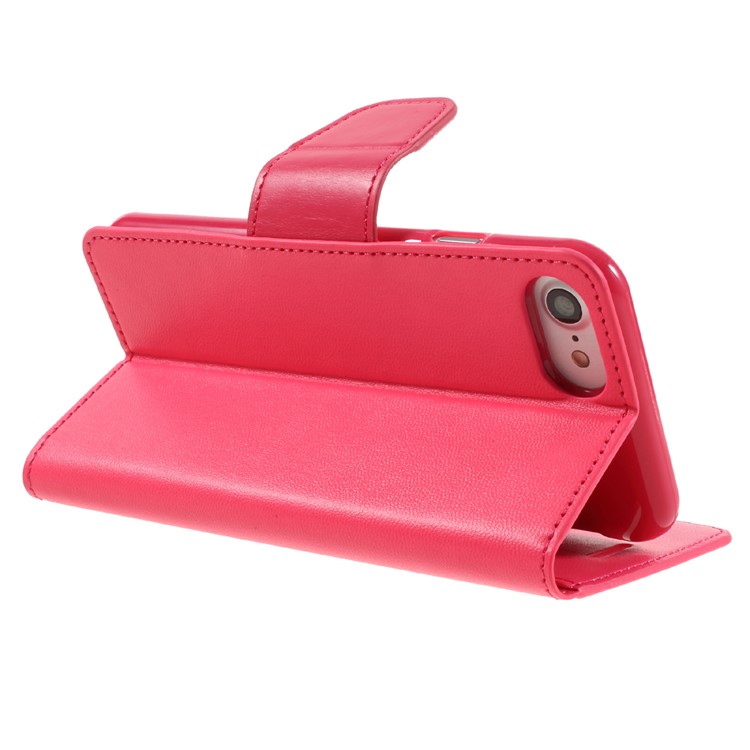 MERCURY GOOSPERY Sonata Diary PU Leather Wallet Case for iPhone 7 - Rose-5