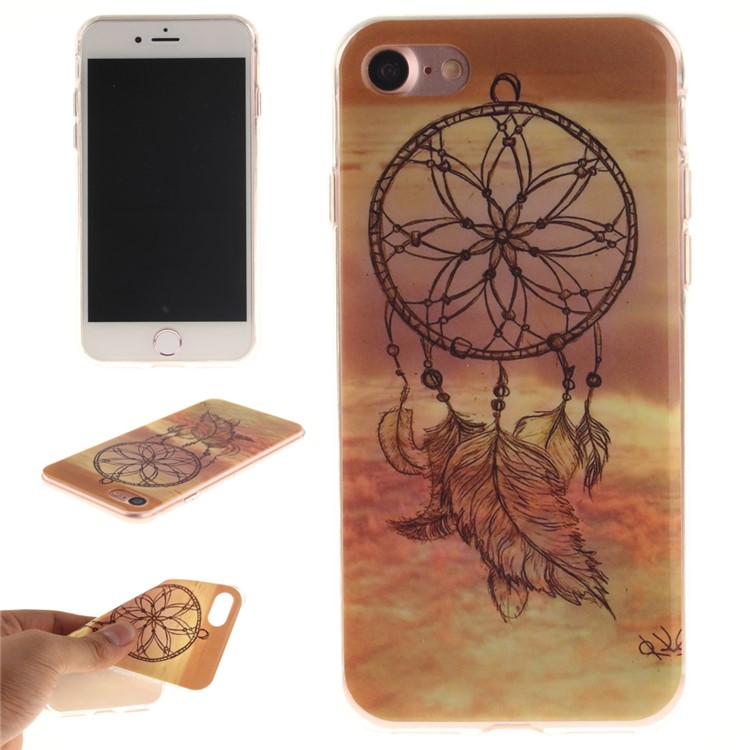 

TPU IMD Patterned Gel Cover for iPhone 8/7 4.7 Inch - Dream Catcher, iPhone 8