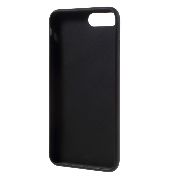 Stylish Patterned Flexible TPU Back Case Protector for iPhone 7 Plus 5.5 inch - Be Happy-6
