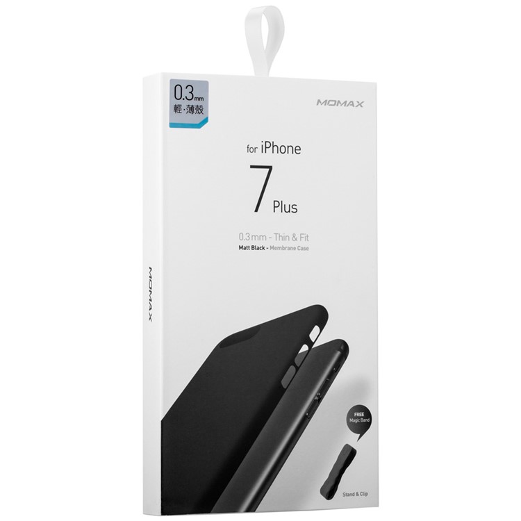 MOMAX 0.3mm Ultra-Thin PP Protector Case for iPhone 7 Plus 5.5-inch - Black-23