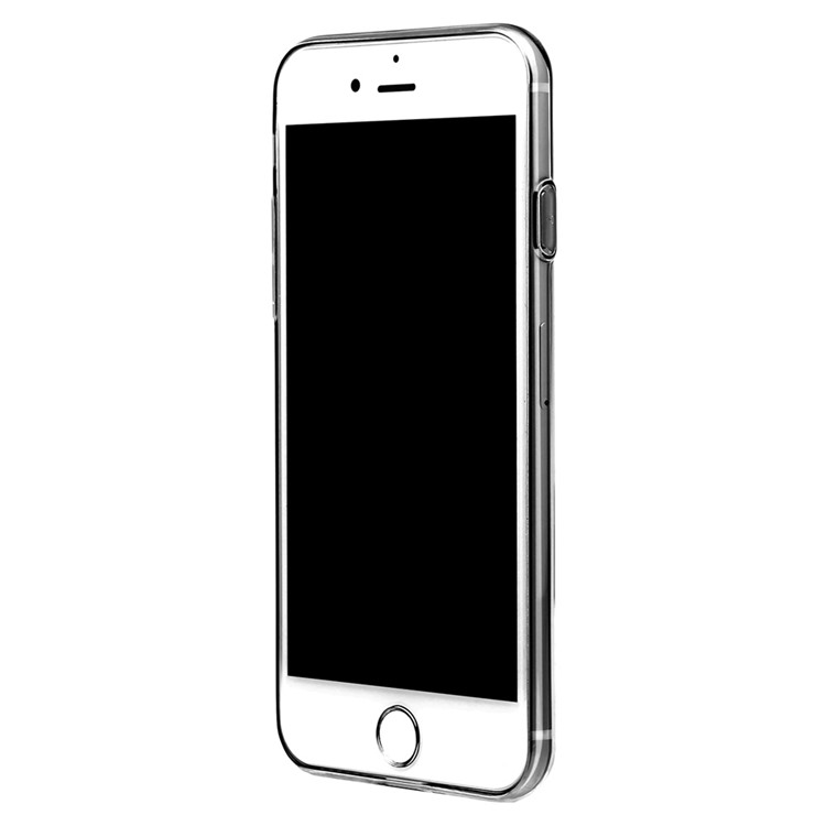 BASEUS Einfache Reihe Für Iphone 8 Plus / 7 Plus Klares TPU-Gehäuse Mit Staubstecker - Schwarz-9