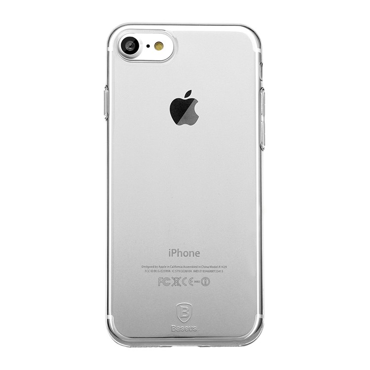 Bolsa BASEUS Simple Series Clear Glossy TPU para iPhone 8 / 7 4.7 inch - transparente-3