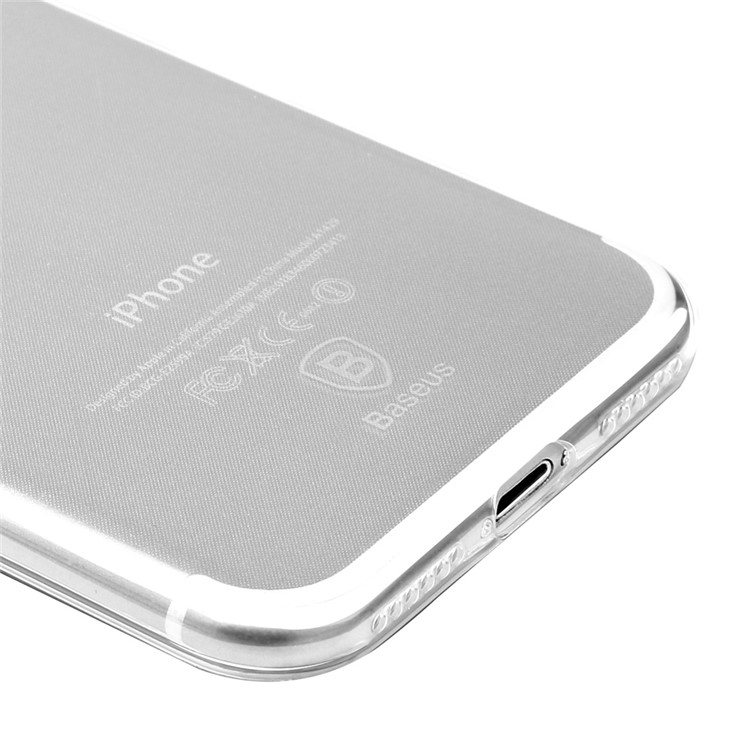Bolsa BASEUS Simple Series Clear Glossy TPU para iPhone 8 / 7 4.7 inch - transparente-9