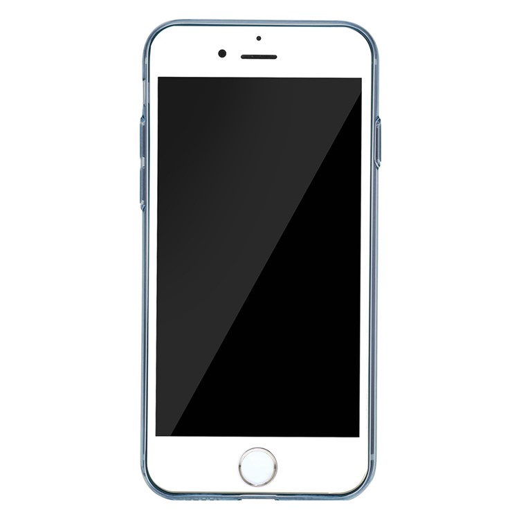 BASEUS Série simples Clear Thin TPU Back Case para iPhone 8 / 7 4.7 Polegada - azul-2