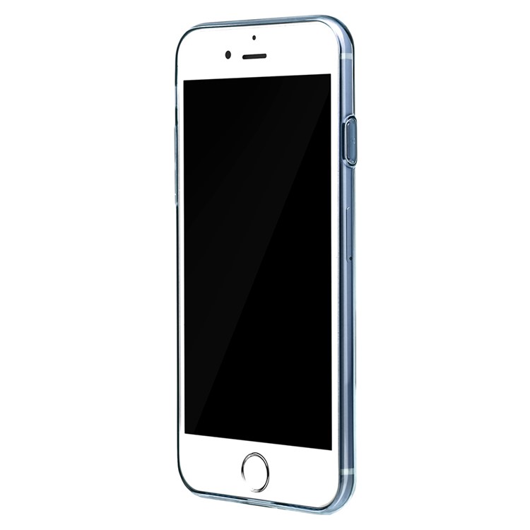 BASEUS Série simples Clear Thin TPU Back Case para iPhone 8 / 7 4.7 Polegada - azul-6