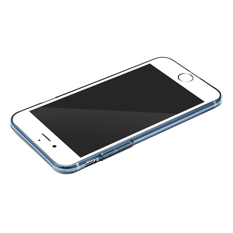 BASEUS Série simples Clear Thin TPU Back Case para iPhone 8 / 7 4.7 Polegada - azul-7