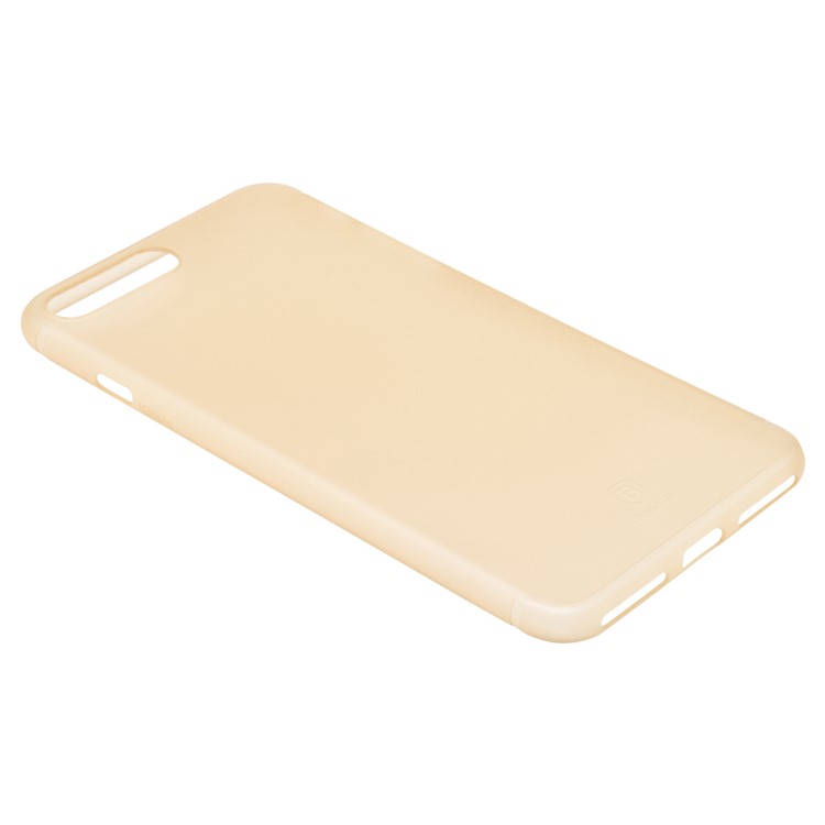 BASEUS Matte 0.5mm Slim PP Back Cover for iPhone 7 Plus - Transparent Gold-6