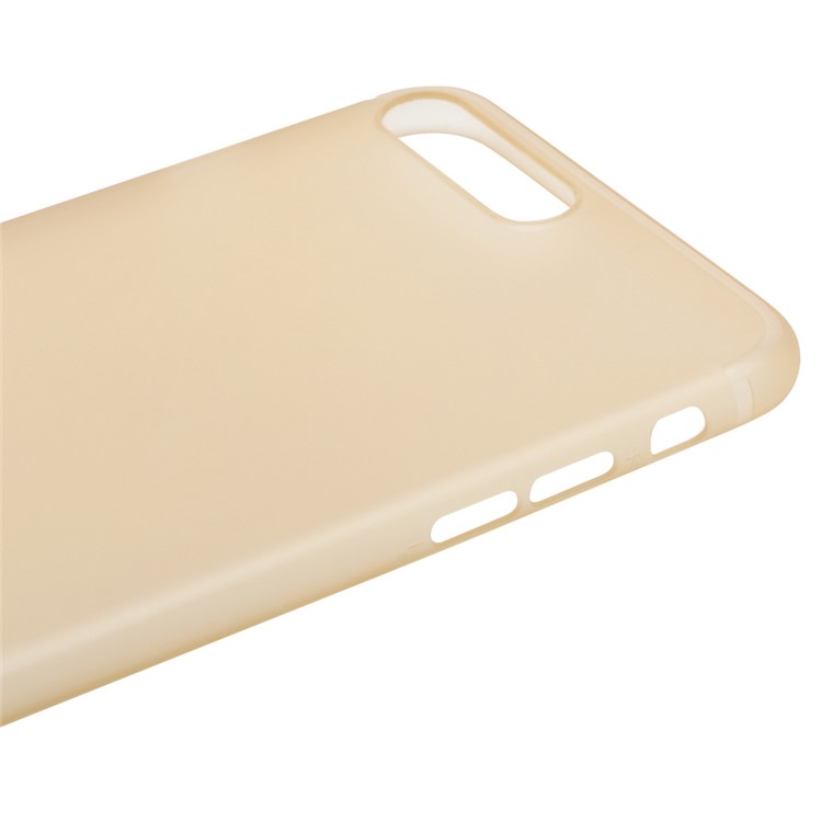 BASEUS Matte 0.5mm Slim PP Back Cover for iPhone 7 Plus - Transparent Gold-9
