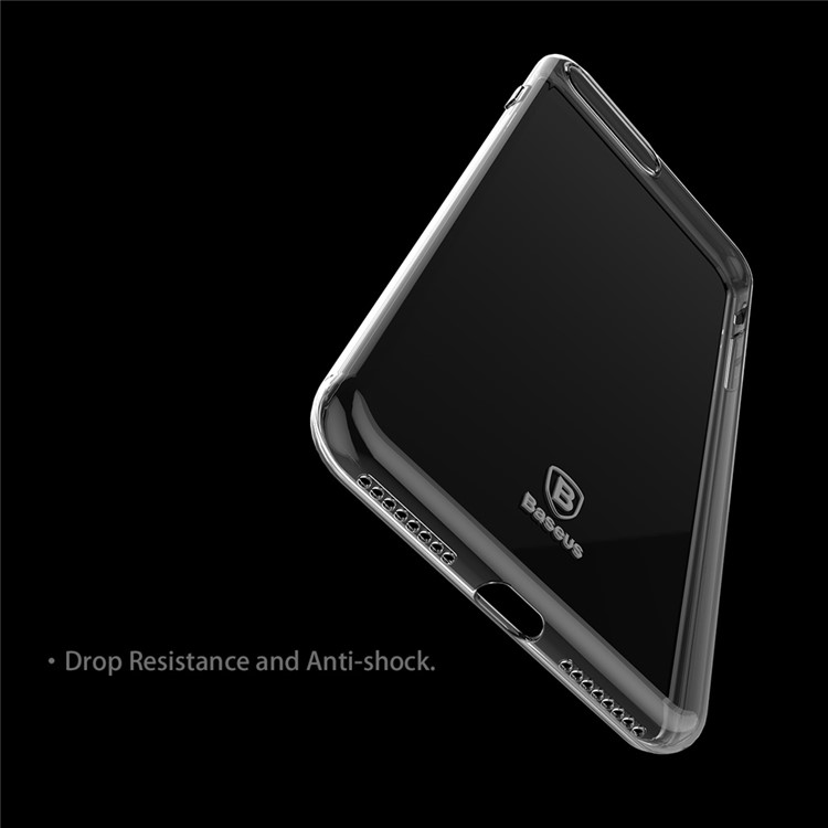 BASEUS Simple Series Glossy Thin TPU Case for iPhone 8 Plus / 7 Plus - Transparent -16