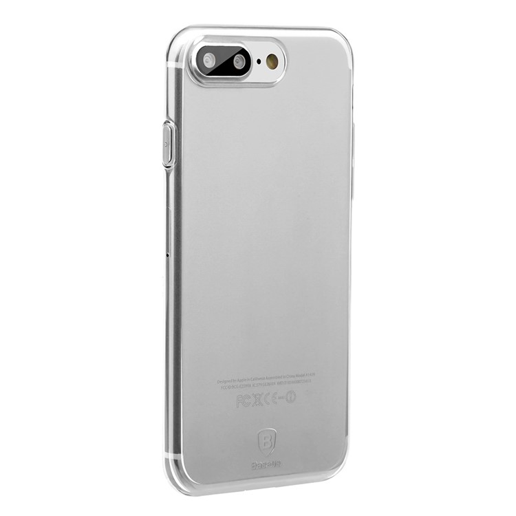 BASEUS Simple Series Glossy Thin TPU Case for iPhone 8 Plus / 7 Plus - Transparent -5