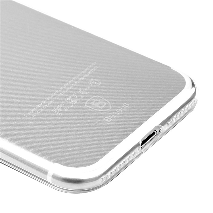 BASEUS Simple Series Glossy Thin TPU Case for iPhone 8 Plus / 7 Plus - Transparent -9