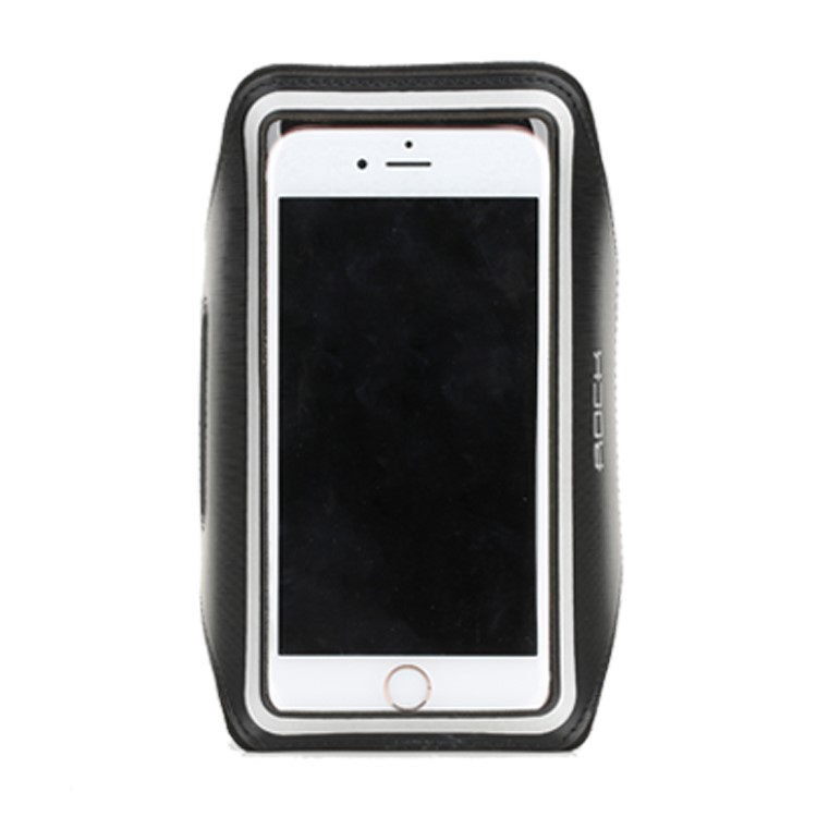 ROCK Ultra-thin Sports Running Jogging Armbands for iPhone 6s / 6 - Black-1